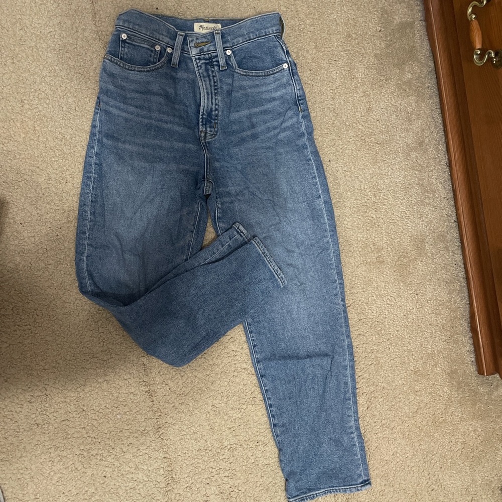 Madewell The Perfect Vintage Straight Crop Jean
